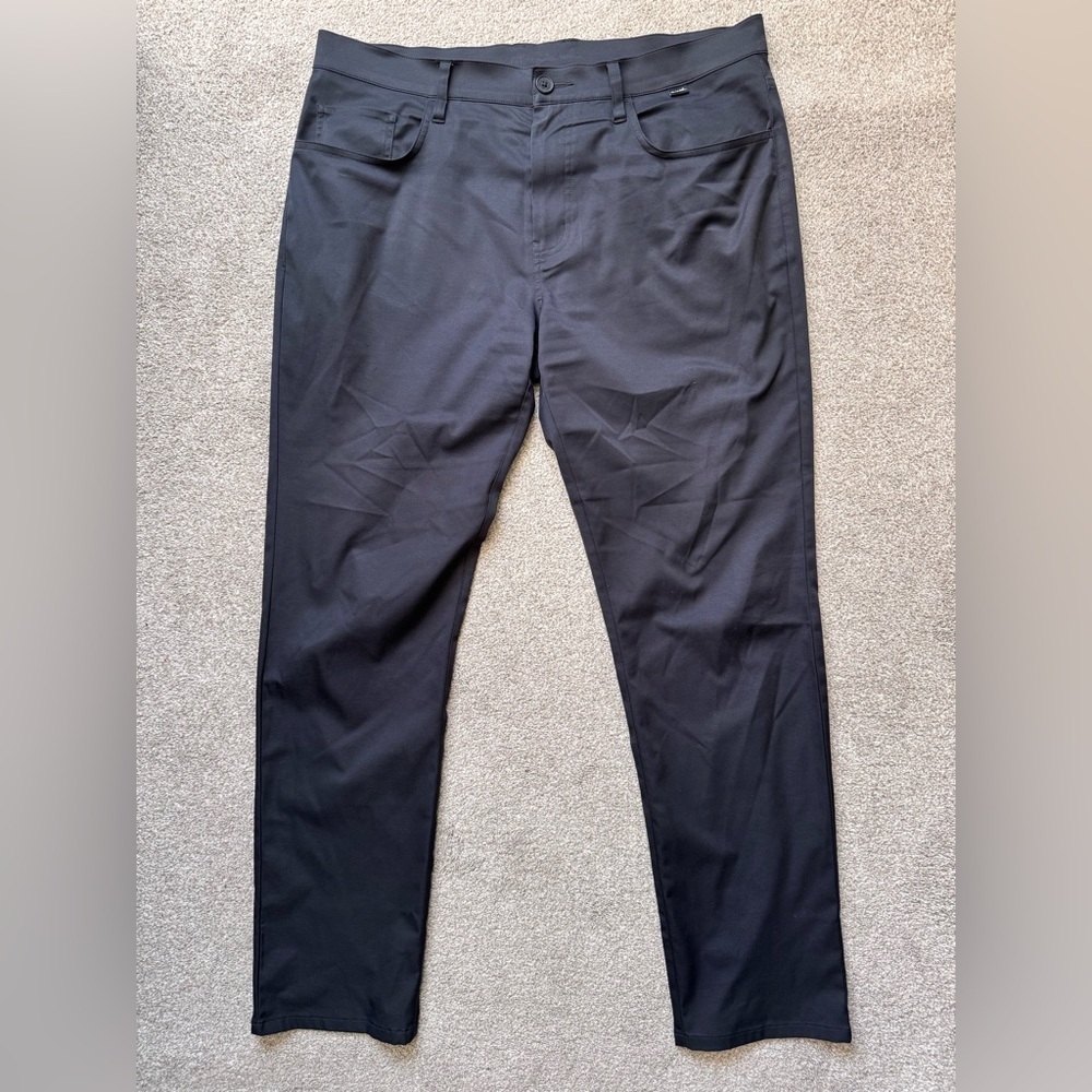Mens Travis Mathew Golf Pants Size 36 Black